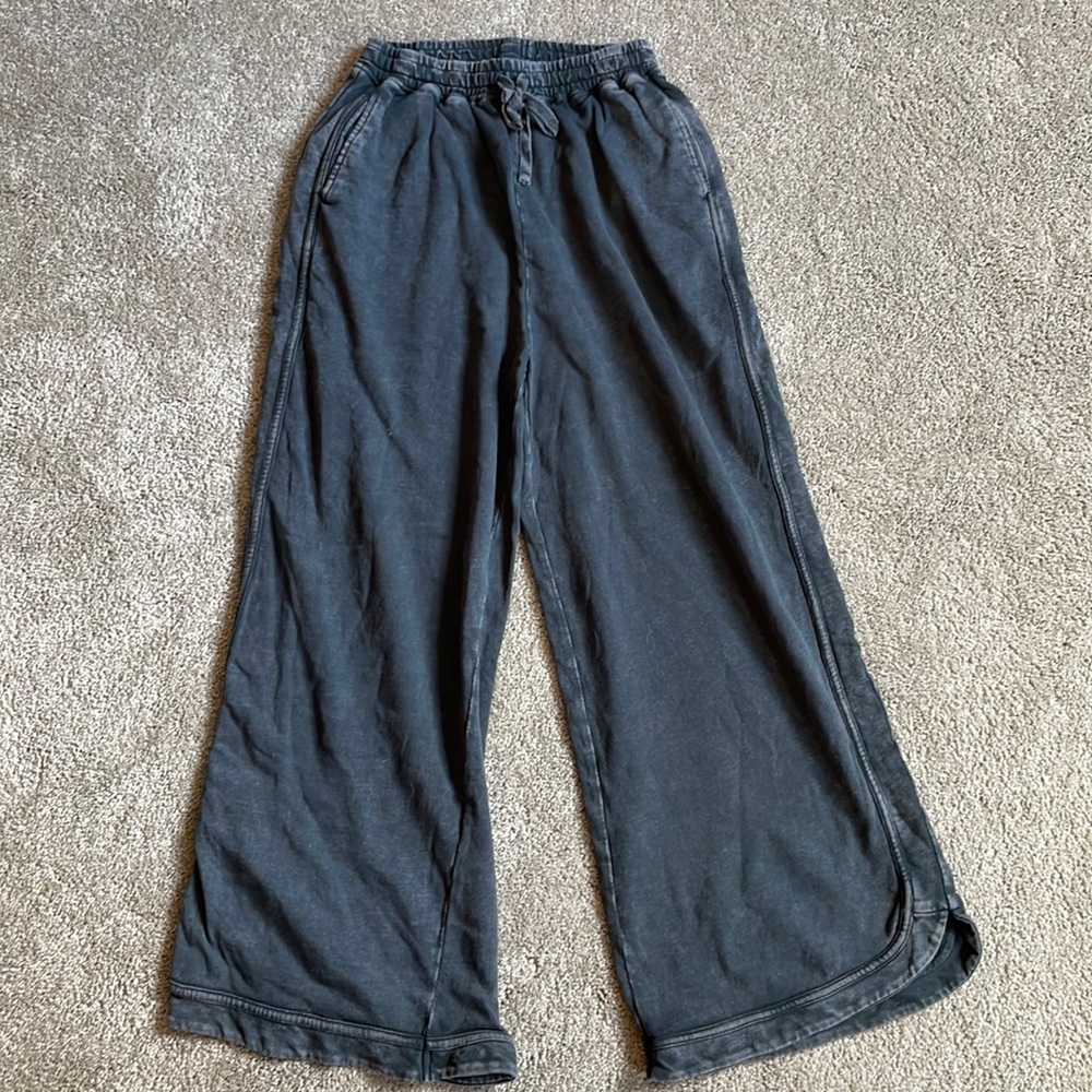 Easel los Angelos flowy pants, navy, medium